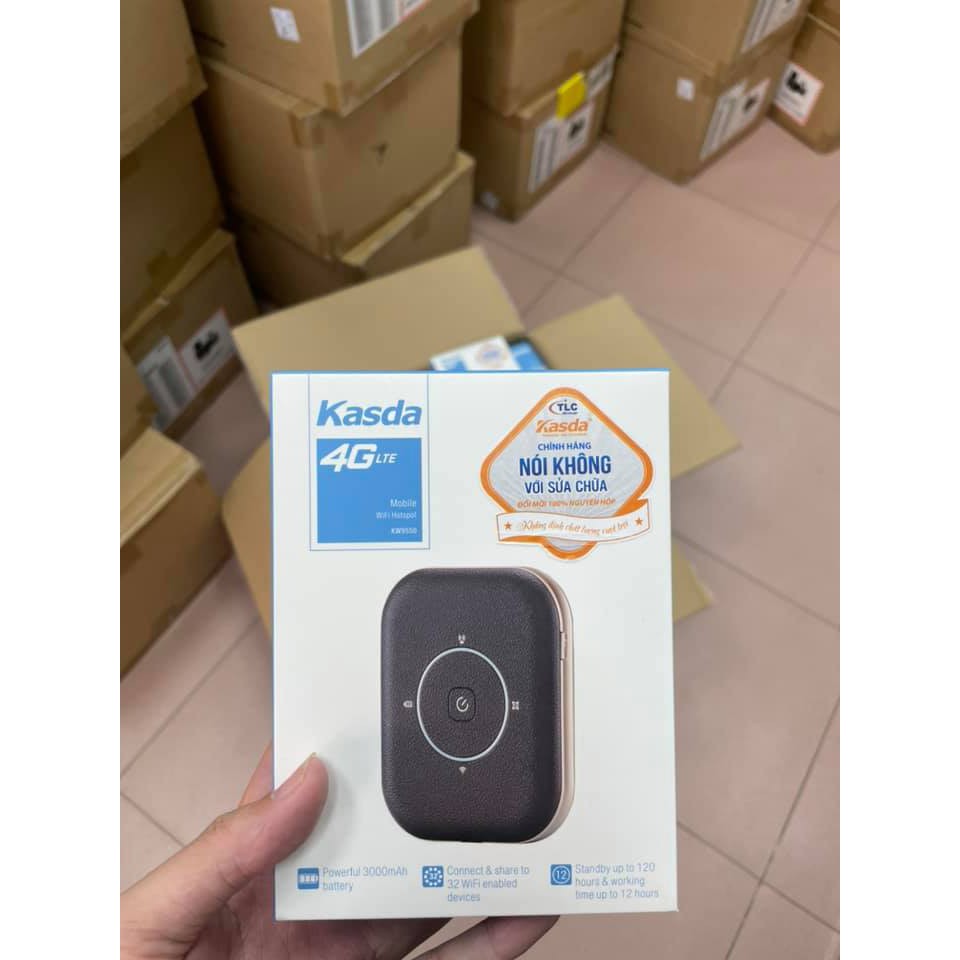 [Giao hàng 1h] Bộ phát Wifi 4G Kasda KW9550 - Hàng chính hãng, pin thay thế của Bộ phát Wifi 4G Kasda KW9550 | BigBuy360 - bigbuy360.vn