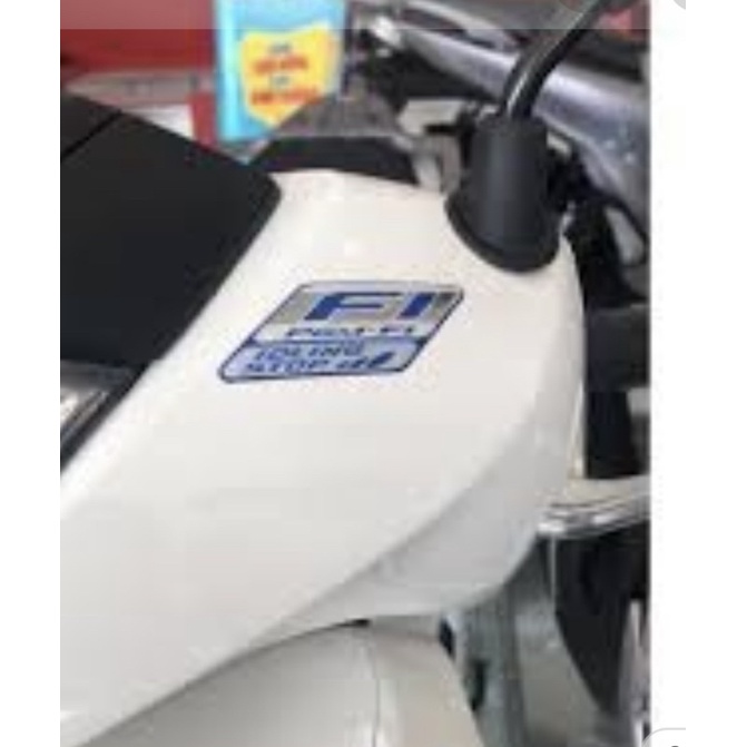 Tem Fi IDLING STOP màu xanh hàng chính hãng honda