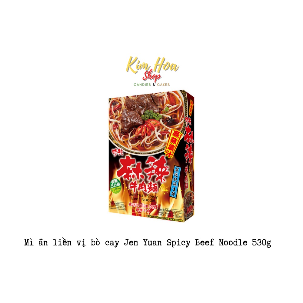 Tổng hợp các hương vị mì ăn liền Đài Loan Ichiban Delicious & Jen Yuan - MADE IN TAIWAN