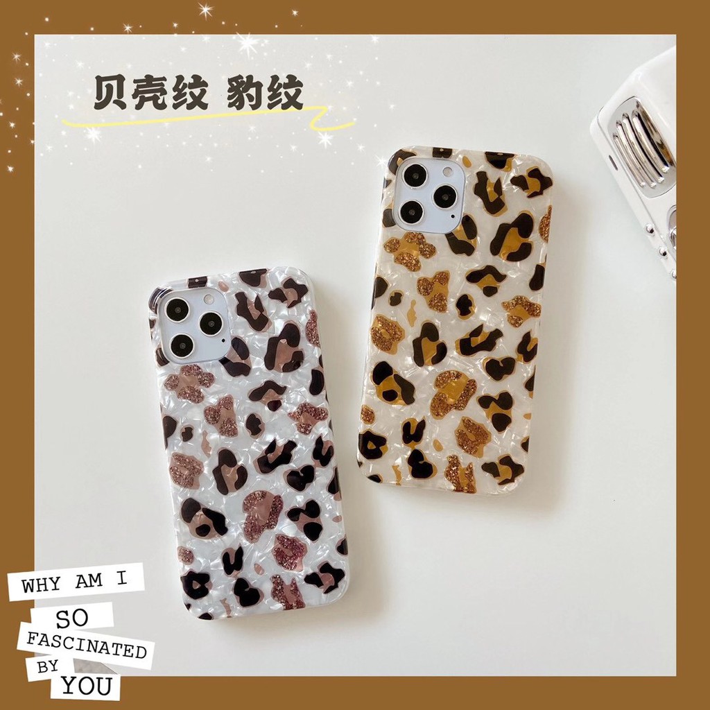 Ốp Điện Thoại Họa Tiết Da Báo Cho Iphone 7 / 8 + Ix / Xr / Xsmax / 11 / Pro / Promax / 12 / 12mini / Pro / Promax | BigBuy360 - bigbuy360.vn