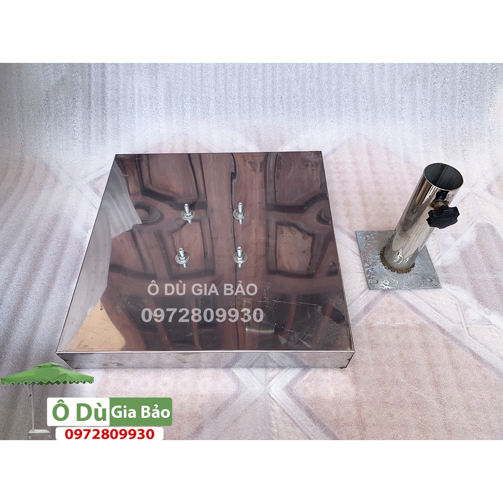 Đế ô chính tâm 2m7,3M 25kg(Chưa bao gồm bê tông tiết kiệm vận chuyển)