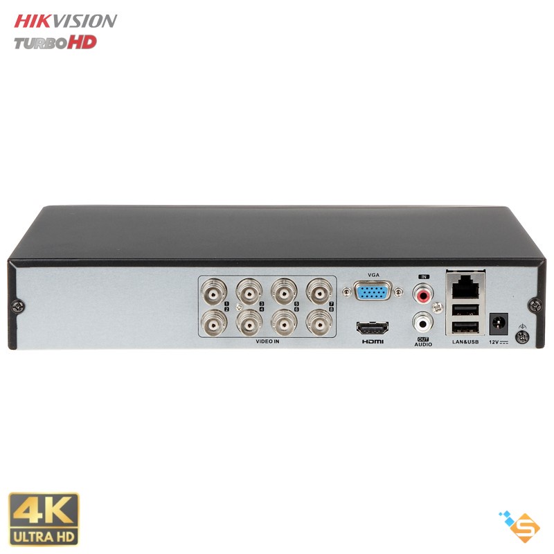 Đầu ghi hình Hybrid TVI-IP 4 và 8 kênh TURBO 4.0 5MP HIKVISION iDS-7204HUHI-M1/E - Bảo Hành Chính Hãng 2 Năm