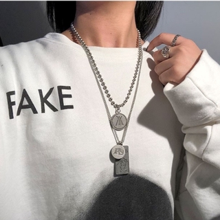 Bộ Cặp Đôi Vòng Cổ hiphop Quyến Rũ