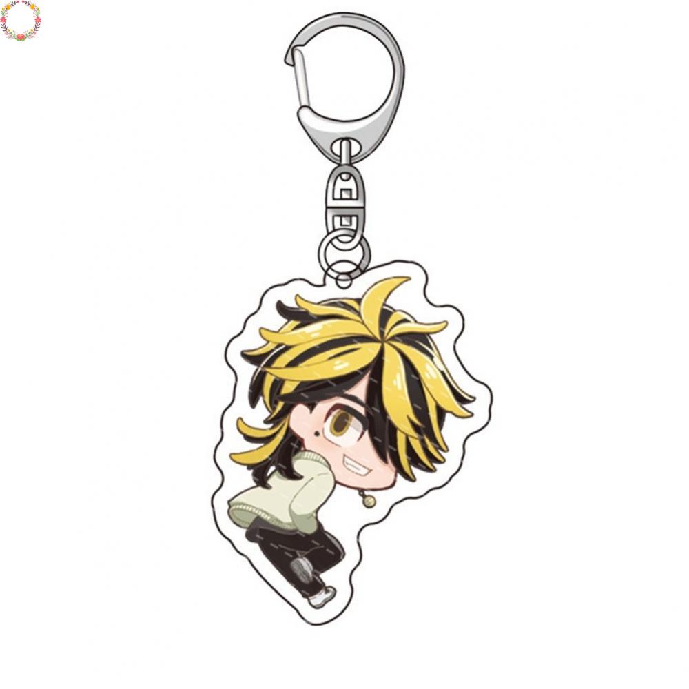 ⚡100% brand new⚡Anime Tokyo Revengers Acrylic Keychain Mikey Draken Hanagaki Takemichi Hanemiya