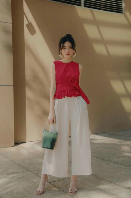 Set áo+quần ống rộng sang chảnh | BigBuy360 - bigbuy360.vn