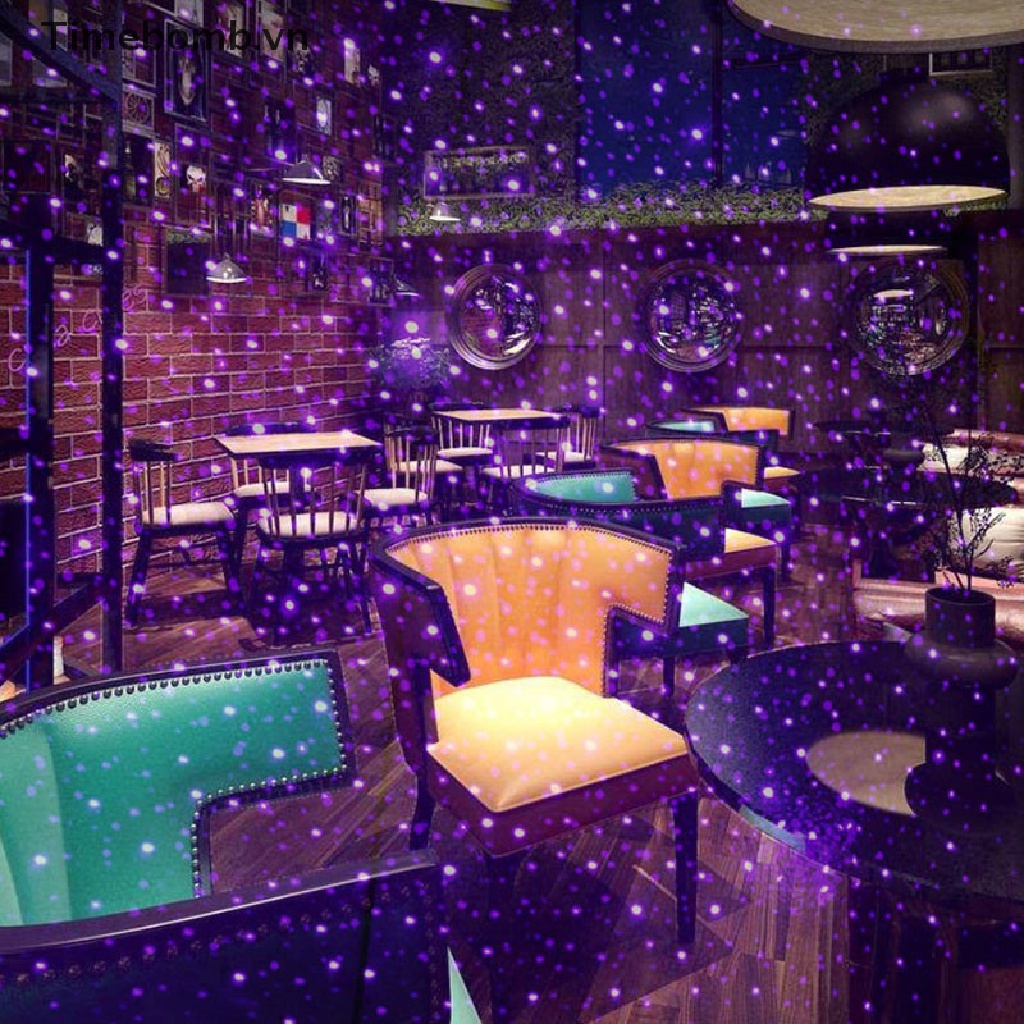 Đèn LED Chiếu Sáng Ánh Sáng Ban Đêm Hình Ngôi Sao Gắn Trần Xe Hơi Galaxy