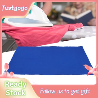 Justgogo Tấm vải ép lót bàn chịu nhiệt độ cao lợi ích chống cháy