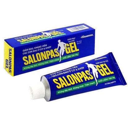 SALONPAS GEL  / Cao xoa Salonpas giảm đau 1 tuýp 30g