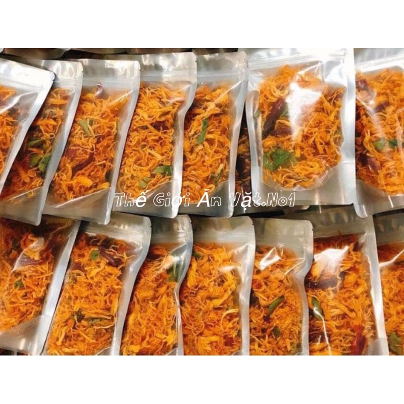 Khô gà lá chanh 200g - Khô gà cao cấp, cay vừa siêu ngon | BigBuy360 - bigbuy360.vn