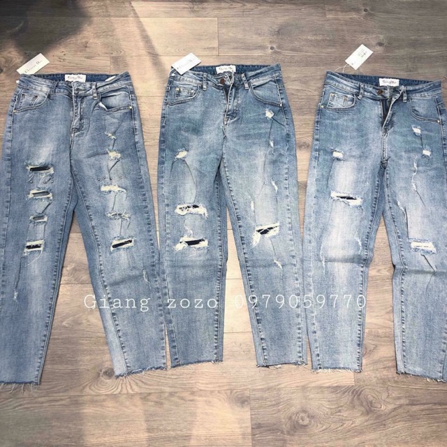 Quần Baggy rách loại 1