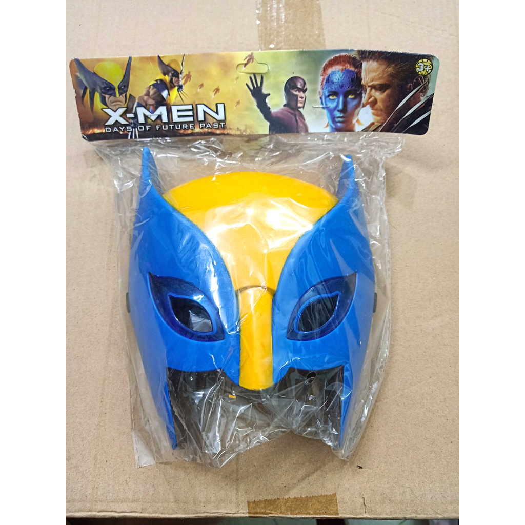 Mặt Nạ Người Sói Wolverine Phát Sáng Trong Avengers X-Man biệt đội siêu anh hùng Iron man, Spider man, Captain America,B