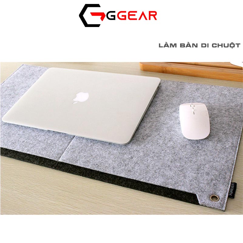 Tấm lót chuột bàn di chuột cỡ lớn GGear đa năng - Ngăn đựng tài liệu tiện dụng