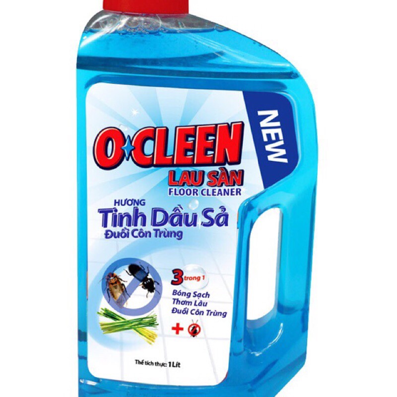 Nước lau sàn Oclean đuổi con trùng, diệt vi khuẩn