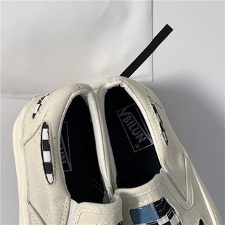 Giày Slip-on Caro + Ảnh Thật