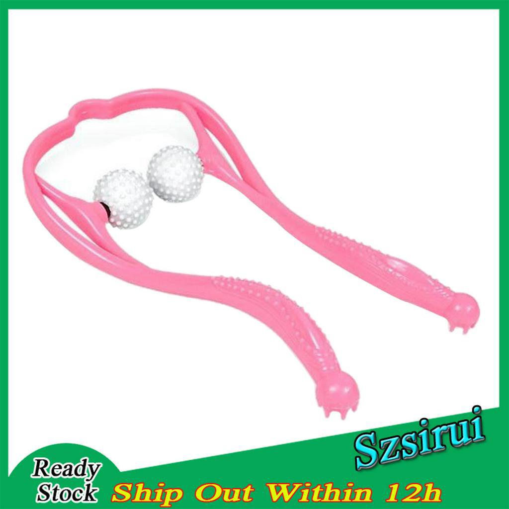 Dụng Cụ Mát Xa Cổ Cầm Tay Hình Chữ U Giảm Căng Thẳng Chống Trượt