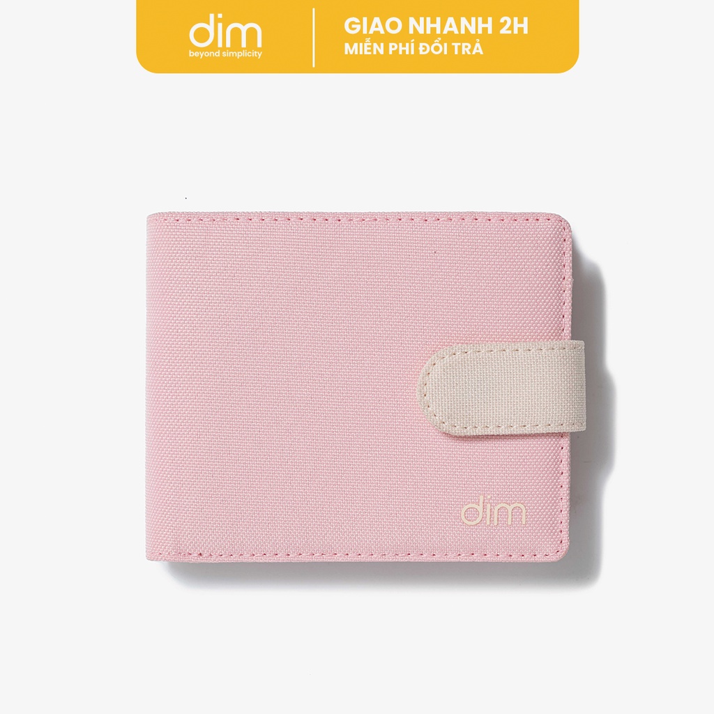 Ví vải unisex DIM June Wallet Ngang - Pastel Color