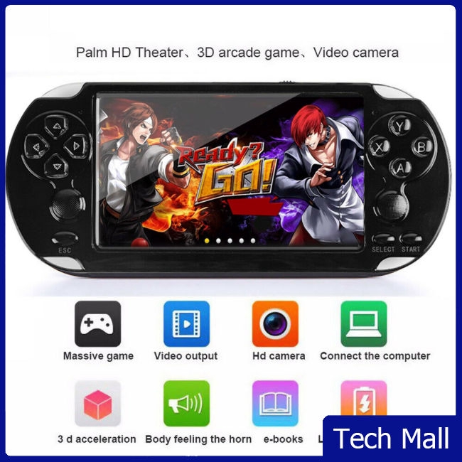X9 Portable 5.1" Large Screen GBA Handheld Retro Game Console