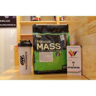 Sữa Tăng Cân SERIOUS MASS Túi 5.44kg( Tặng Bình Lắc hoặc Lăn Khử Mùi Romano 50ml)
