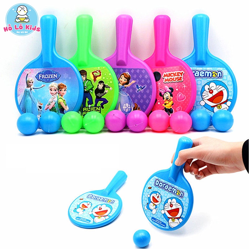 Bóng bàn đồ chơi phản xạ cho bé tập luyện phát triển kỹ năng Hồ Lô Kids
