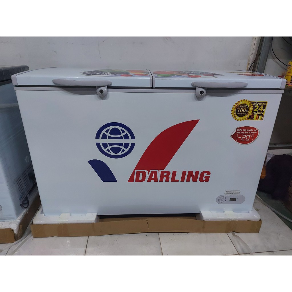 Tủ đông và mát Daring DMF -3999W1 400L, tặng ngay nón bảo hiểm darling