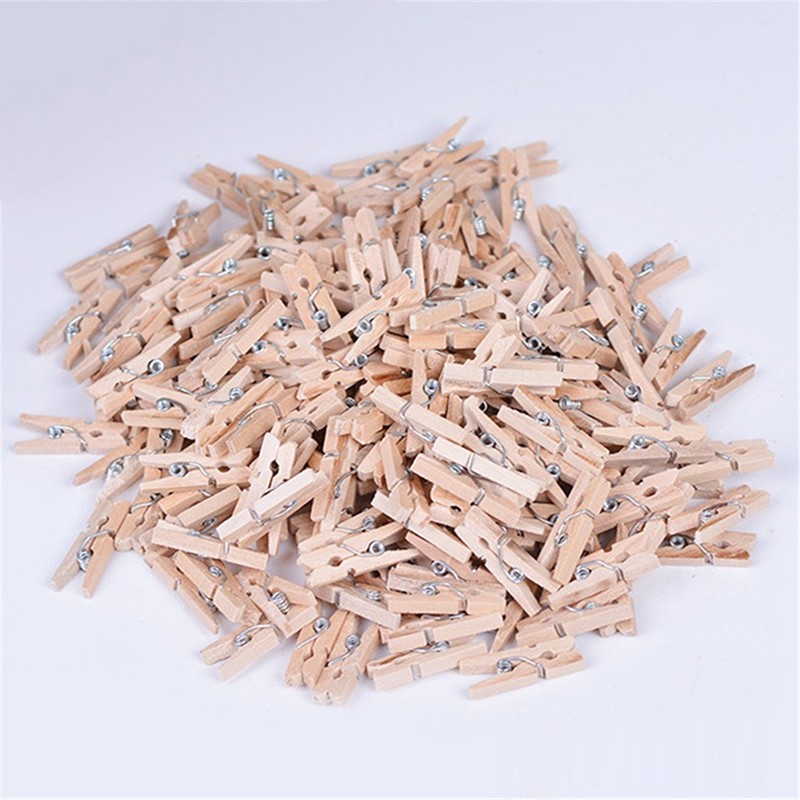 HL Kẹp Gỗ Treo Ảnh Trang Trí 50x25mm