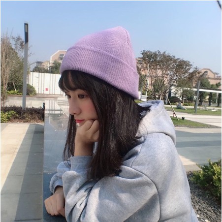Mũ Len Beanie Dành Cho Nam Và Nữ