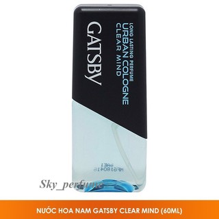 Nước Hoa Nam Gatsby Clear Mind (60ml)