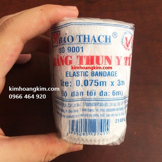 BĂNG THUN Y TẾ  BẢO THẠCH (màu trắng)
