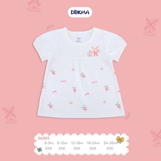 Áo Cotton Bé Gái DOKMA D905