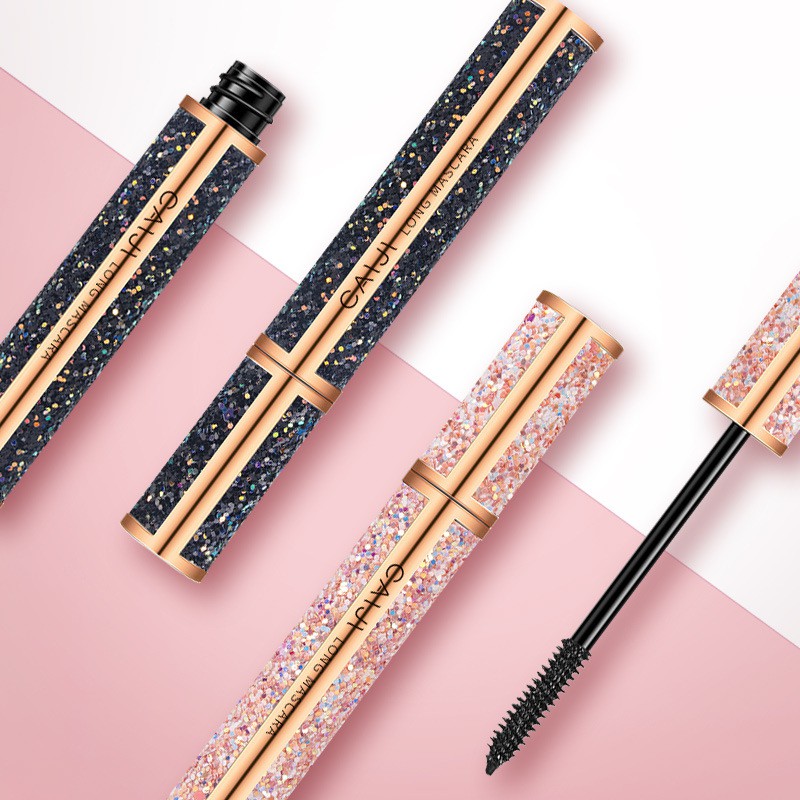 Mascara không lem không trôi CALJI   làm mi dài và dày thiết kế đính đá kim cương bắt mắt. | BigBuy360 - bigbuy360.vn