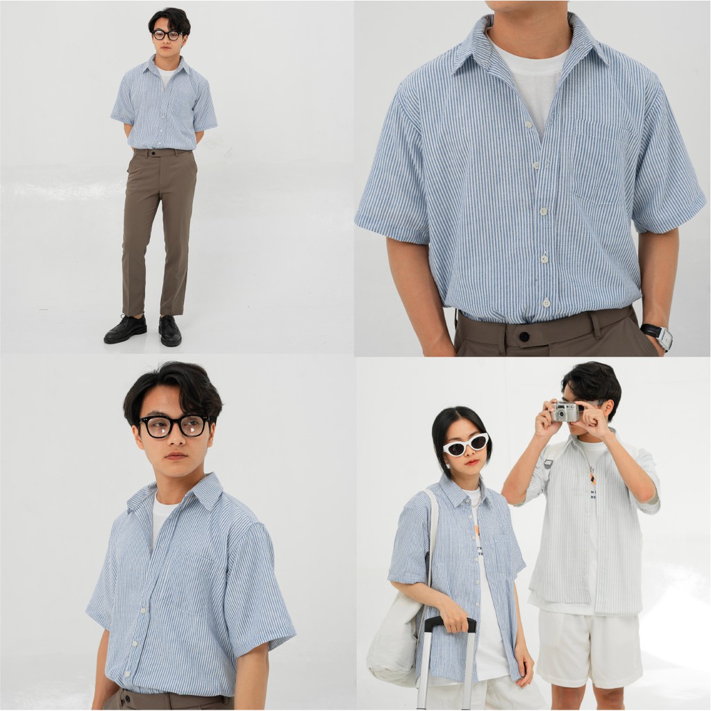 Áo Sơ Mi Linen "Vui" | BigBuy360 - bigbuy360.vn