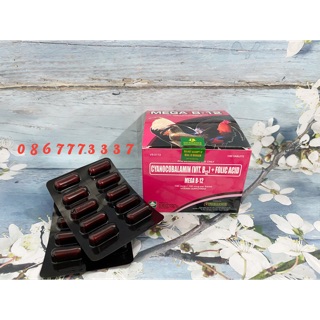 MEGA B12 hộp 100v - Thuốc nuôi giúp tăng nước máu cho gà nhập Philippines