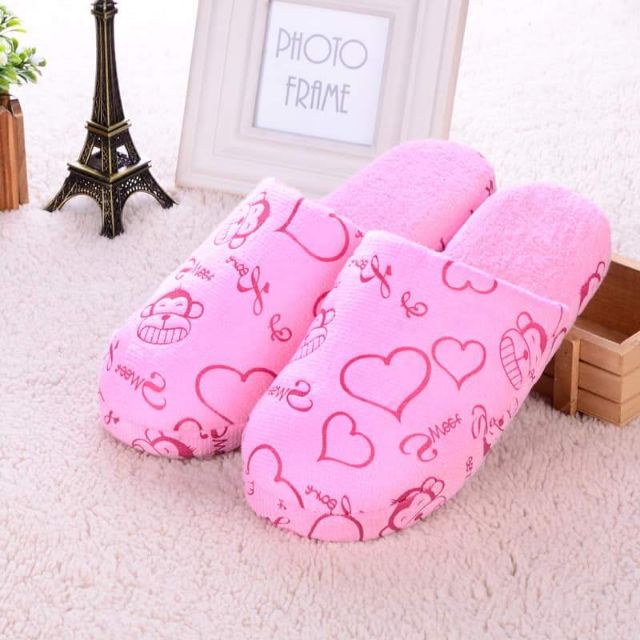 Dép Bông Đi Trong Nhà Hình Khỉ,,,