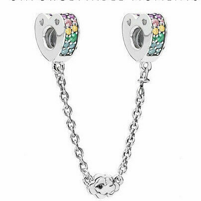 Dây Xích Mạ Bạc 925 Tự Làm Vòng Tay An Toàn