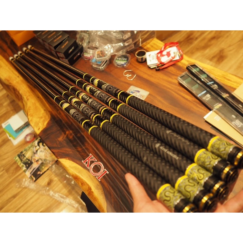 Cần câu KOI Rồng Việt Blue và Yellow phiên bản limited chỉ có 100 cây thôi