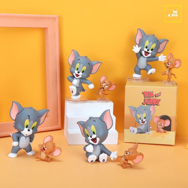 Mô hình Tom & Jerry đáng yêu 6 mô hình Tom vs Jerry