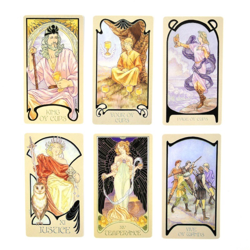 Bộ bài Tarot Ethereal Visions: Illuminated 80 lá chất lượng