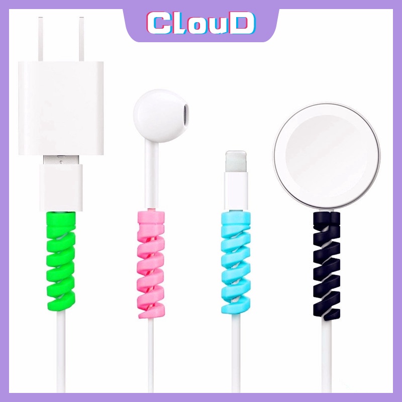 Dụng Cụ Quấn Bảo Vệ Dây Cáp Sạc USB / Điện Thoại Tiện Lợi