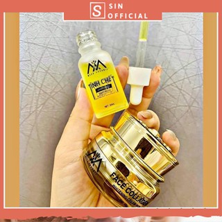 Face Collagen Cá Hồi Dna &Tinh Chất Ampoule Saffron MEEA Orginic