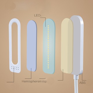 Đèn học để bàn có ánh sáng vàng chống cận thị pin sạc tích điện 2000mAh với 3 chế độ ánh sáng model SL-901