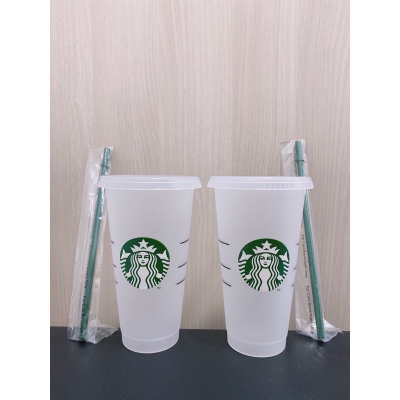 Ly nhựa nước lạnh tái sử dụng Starbucks Reusable cold cup Original size venti