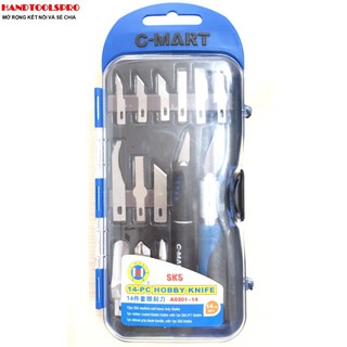 Bộ dao đa năng 14 chi tiết A0301 C-MART