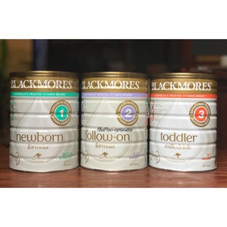 Sữa blackmores úc 900g số 1,2,3