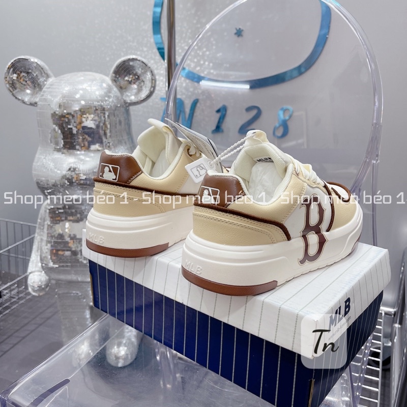 Giày thể thao boston viền nâu fullbox