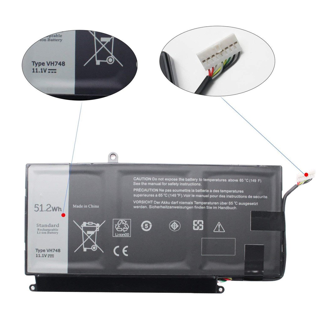 Pin Dell Vostro V5460 V5470 V5560 5460 5470 5560, Dell Inspiron 14 5439 new 100% full box hàng nh?p 