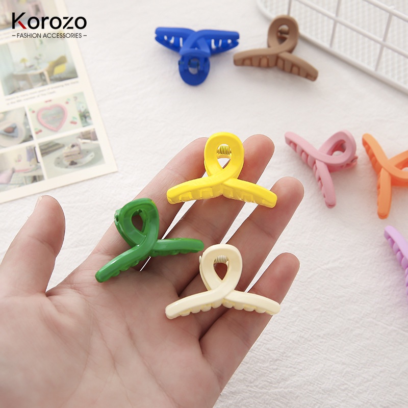 Kẹp Tóc Mini Đơn Giản Màu Kẹo Ngọt Ngào Phong Cách Hàn Quốc Cho Nữ