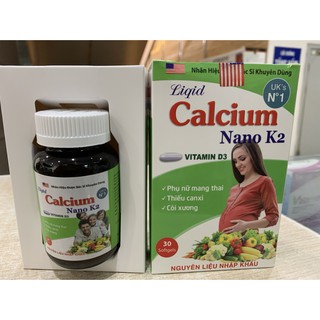 Liqid Calcium nano K2 bổ sung sự thiếu hụt calci và vitamin D3 trong cơ thể. Sản phẩm giúp phòng chống còi xương