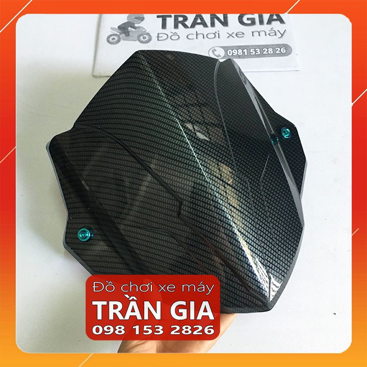 Mão ốp đầu xe exciter 155 vva ex 155 khói cacbon 2020-2021
