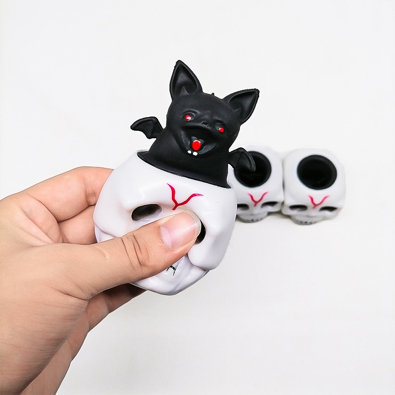 Bóng Cao Su Hình Ma Bí Ngô Trang Trí Halloween