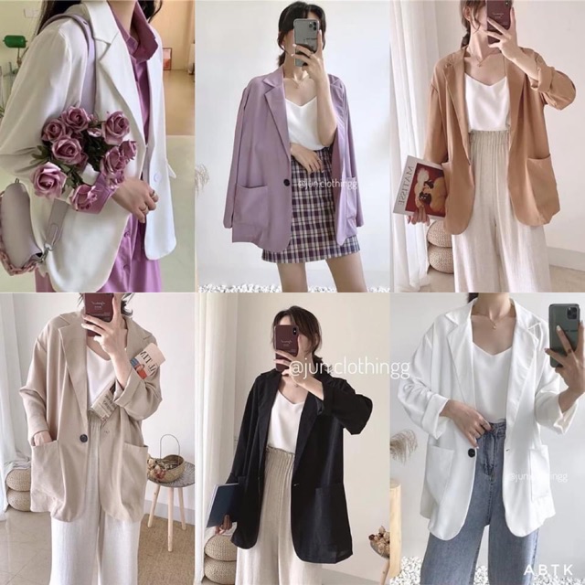 Áo blazer korea